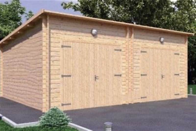STRUTTURE IN LEGNO GARAGE IN LEGNO 6X6